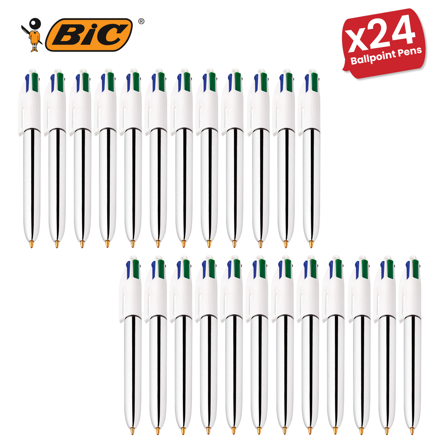 BIC 4 Colour Shine - Pack of 1