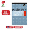 Pukka Pad Writing Pads � 160 Pages Journaling Pad, A5 80 GSM Paper Study NoteBook for Taking Notes
