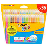 BIC Kids Kid Colour Colouring Pens Pack of 36
