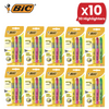 BIC Highlighters XL Assorted Fluorescent Colours 3 Pack