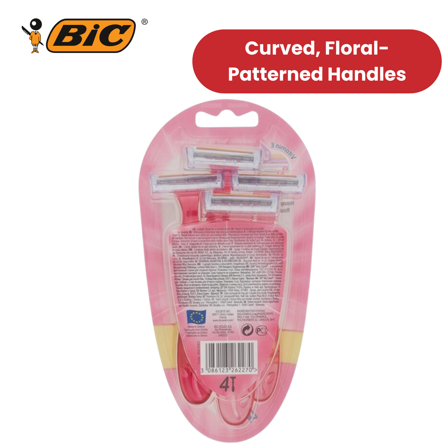 Bic Miss Soleil Shavers 4  - 1 Pack