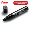 PENTEL  N50XL PERMANENT MARKER BLACK - Pack of 6