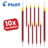 Pilot G1-05 Gel Pen Refill - Red Ink, Fine 0.5mm - Smooth, Precise Writing
