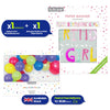 Balloon Garland and Birthday Girl Banner Set for Colourful Party Decor