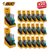 BIC Mega Standard Utility Lighter Blue & Black - Box of 10