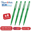 Papermate Flair Original - Green - Pack of 4