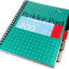 PUKKA WHITE A4 WIREBOUND PROJECT BOOK (RULED/MARGIN) - PACK OF 1