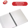 PUKKA PADS WHITE A4 WIREBOUND MANUSCRIPT BOOK 160 page 90gsm (RULED) - PACK OF 1 to 5