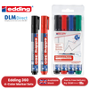 Edding 360 Drywipe Marker Assorted Pack of 4 - 1 to 5 Packs