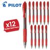 Pilot G207 Retractable Gel Rollerball 0.7mm Tip Smooth Single - Multi Pens Red