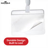 Durable ID Card Holder 25 Pcs Self Laminating ID Badge Holders with Clip for Office