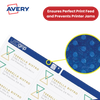 Avery L7160-250 Address Labels, 250 Sheets, 5250 Labels 63.5 x 38.1mm - 1 to 5