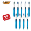 BIC 4 Colours Extra-Comfort Grip - Single Pen - 3 to 24