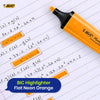 BIC Marking Highlighter Flat Marker Neon Orange Modular Tip for Precise Highlighting