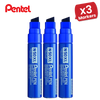 Pentel N50XL Permanent Marker Blue for Bold, Smudge-Proof Writing – Single Pen