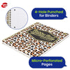 Pukka Pad Wild A4+ Notepad Pack – 2 Lined Animal Print Pads, 160 Pages Each
