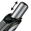 Pentel Energel XM Retractable Gel Pen with 0.7 mm Tip, Black, Pack of 3 (BL77-AO)