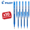 Pilot Frixion Roller Ballpoint Pen Refills 0.7mm Tip Smooth Writing - Blue Ink