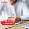 Ballpoint Fine Point Sarasa Clip Purple  Gel Ink Biro Retractable Pen for Home Office