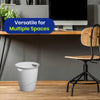 Durable Small Waste Paper Bin 16L Plastic Bin for Office Bedroom & Bathroom