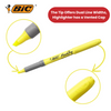 Bic Briteliner Grip Highlighter Pen Yellow - Pack of 12