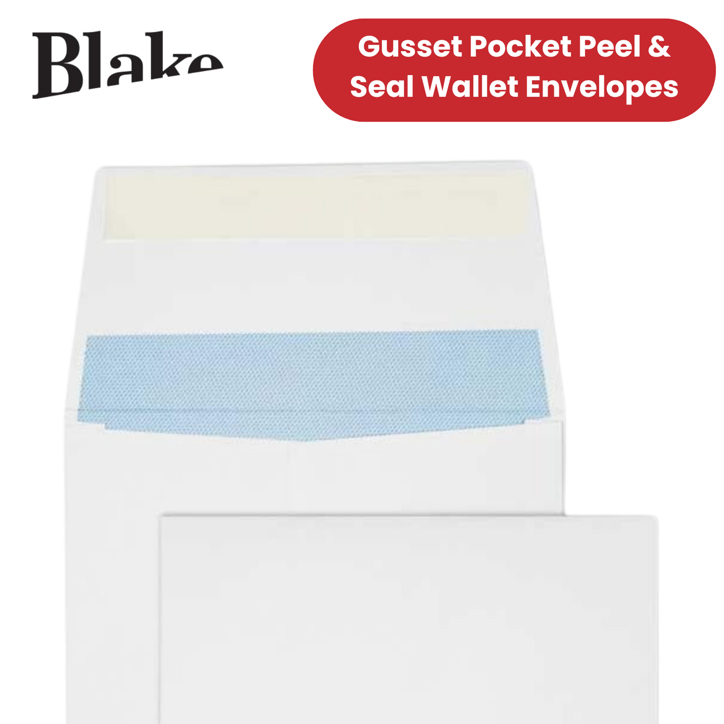 Blake Office DL 110 x 220 mm 120 gsm Peel & Seal Wallet Envelopes (32215) - 500