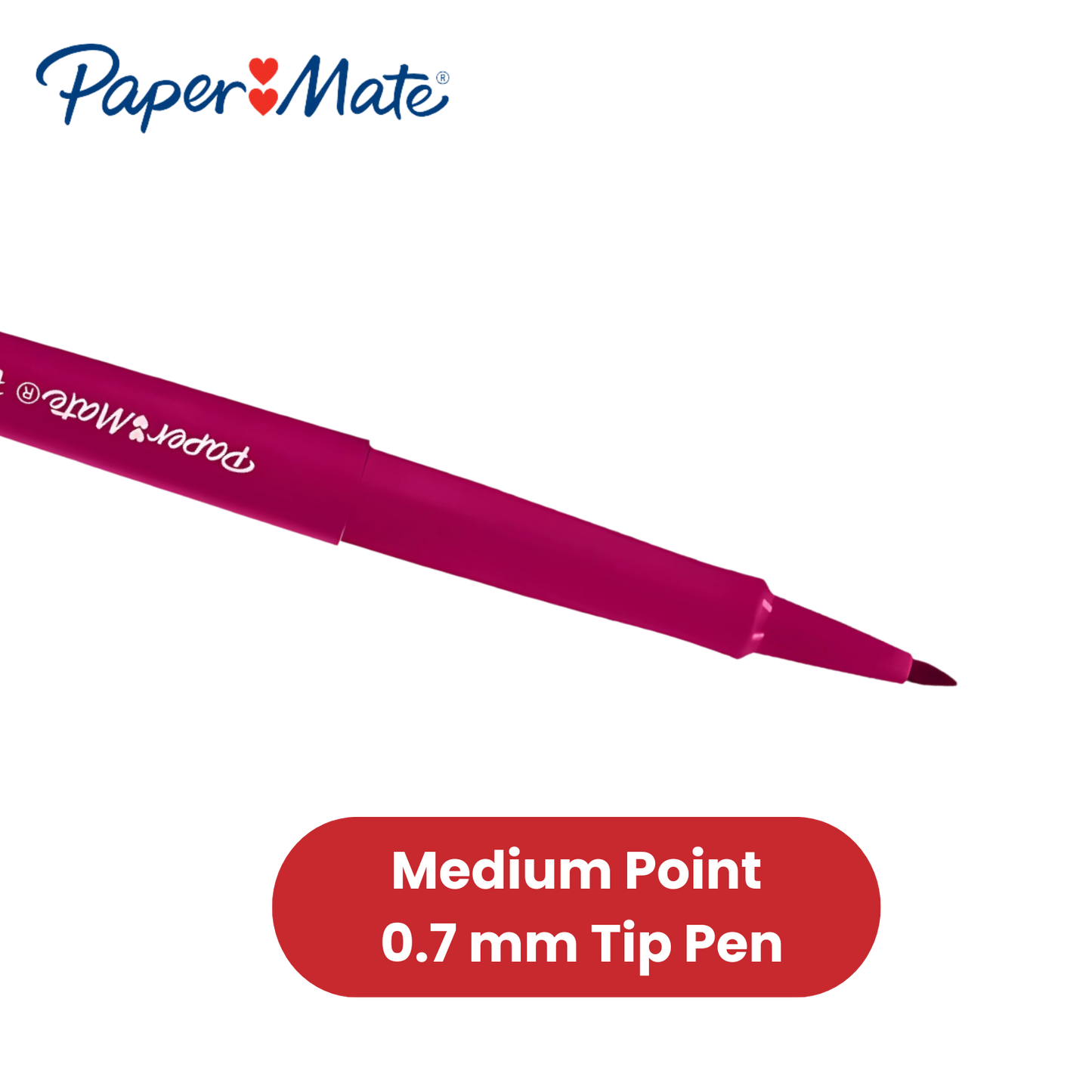 Papermate Flair Original Medium Tip Pens Magenta for Office, School & Home