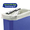 DURABIN 60L Green and Black Lids and 25x 110L Recycled Bin Bags Set