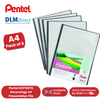 PENTEL RECY A4 PRES FILE 7PKT BLACK - Pack of 5