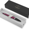 PARKER URBAN VIBRANT MAGENTA CHROME TRIM BALLPOINT MEDIUM NIB BLUE INK