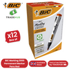 BIC Marking 2000 ECOlutions Permanent Bullet Tip Markers Red - 12 - 1 to 5 Packs