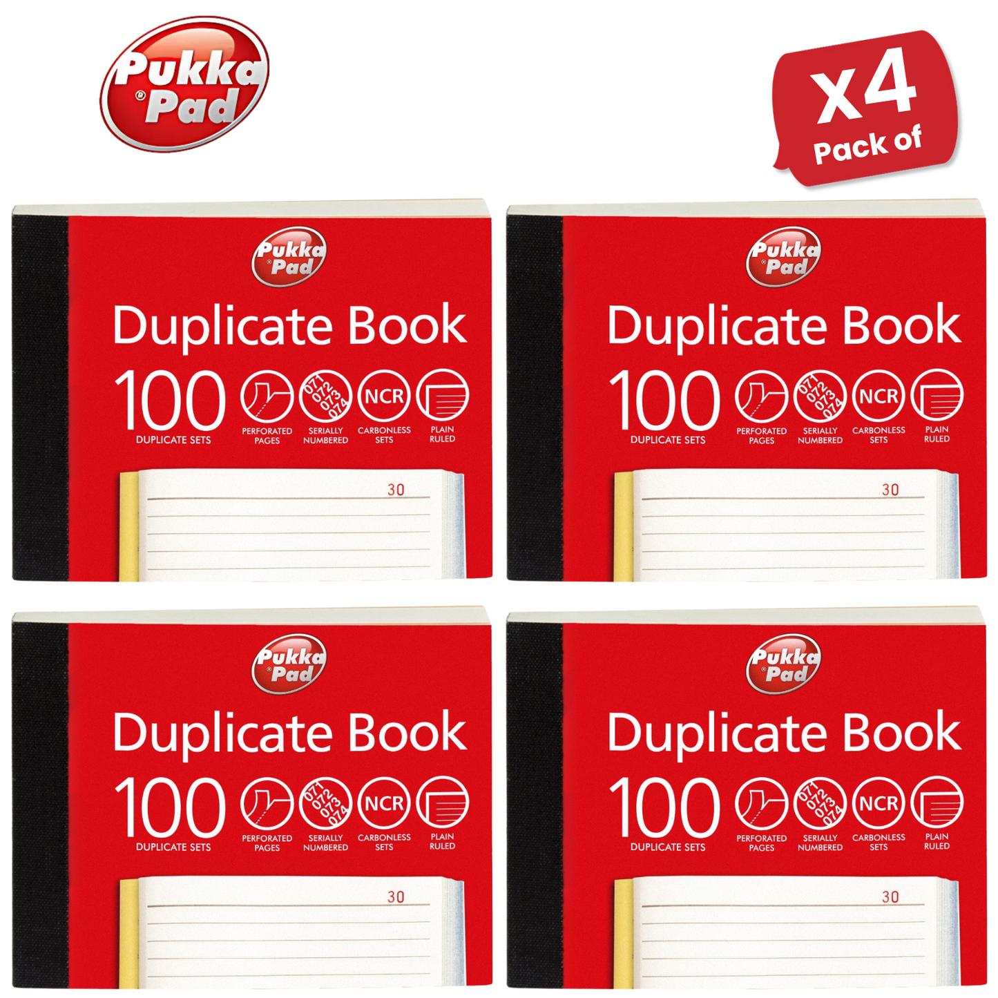 Pukka Pad Duplicate Invoice Book 105 x 130mm - Single