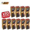 BIC Gel-ocity Quick Dry Rollerball Pens Red Medium Smooth Writing Ink Pack of 12