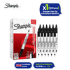 Sharpie Twin Tip Markers 12 Pack Black Ink Fine and Ultra-Fine Permanent Writing Pens