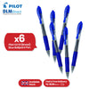 Pilot G2 10 Broad Blue Ballpoint - Retractable Pen, 0.6mm Refillable Biro for Kids