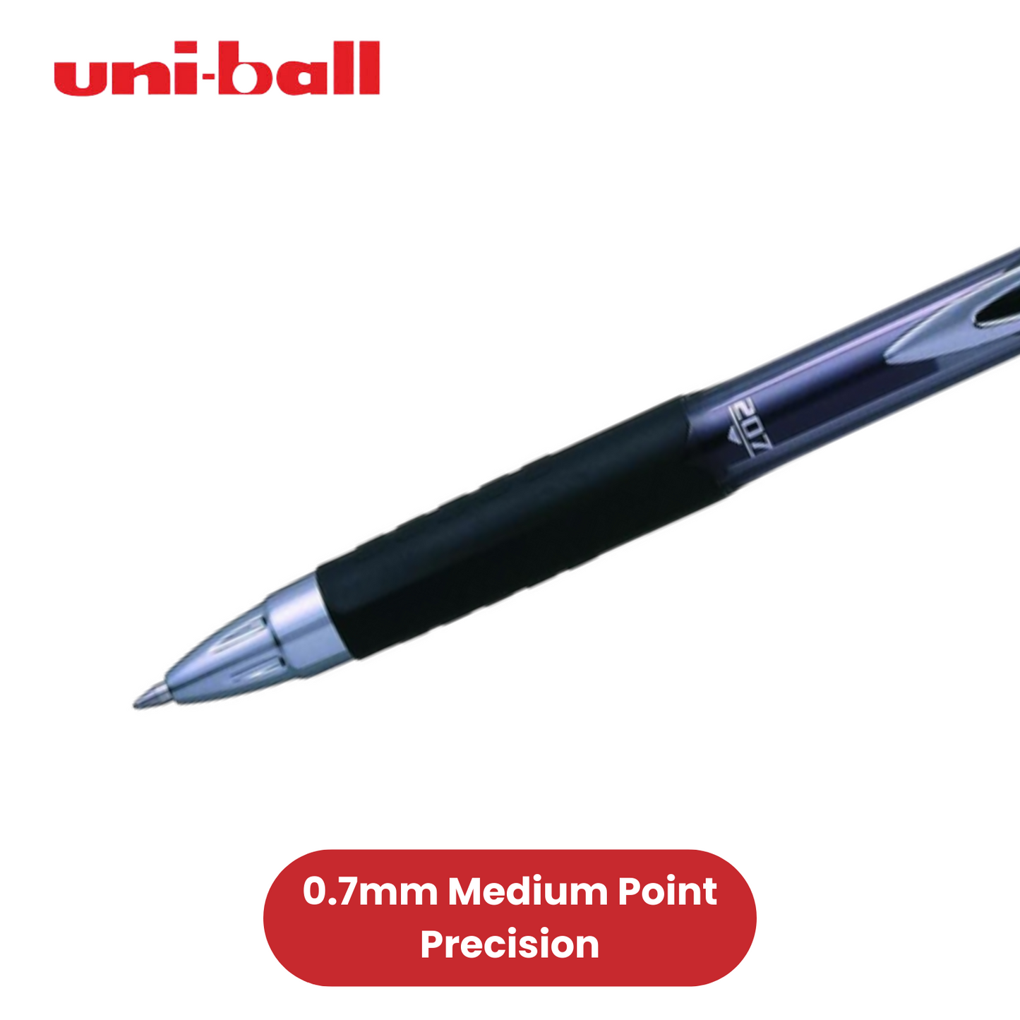 UNIBALL SIGNO RETRACTABLE GEL ROLLER RED - Pack of 1 - 1 to 36 Packs