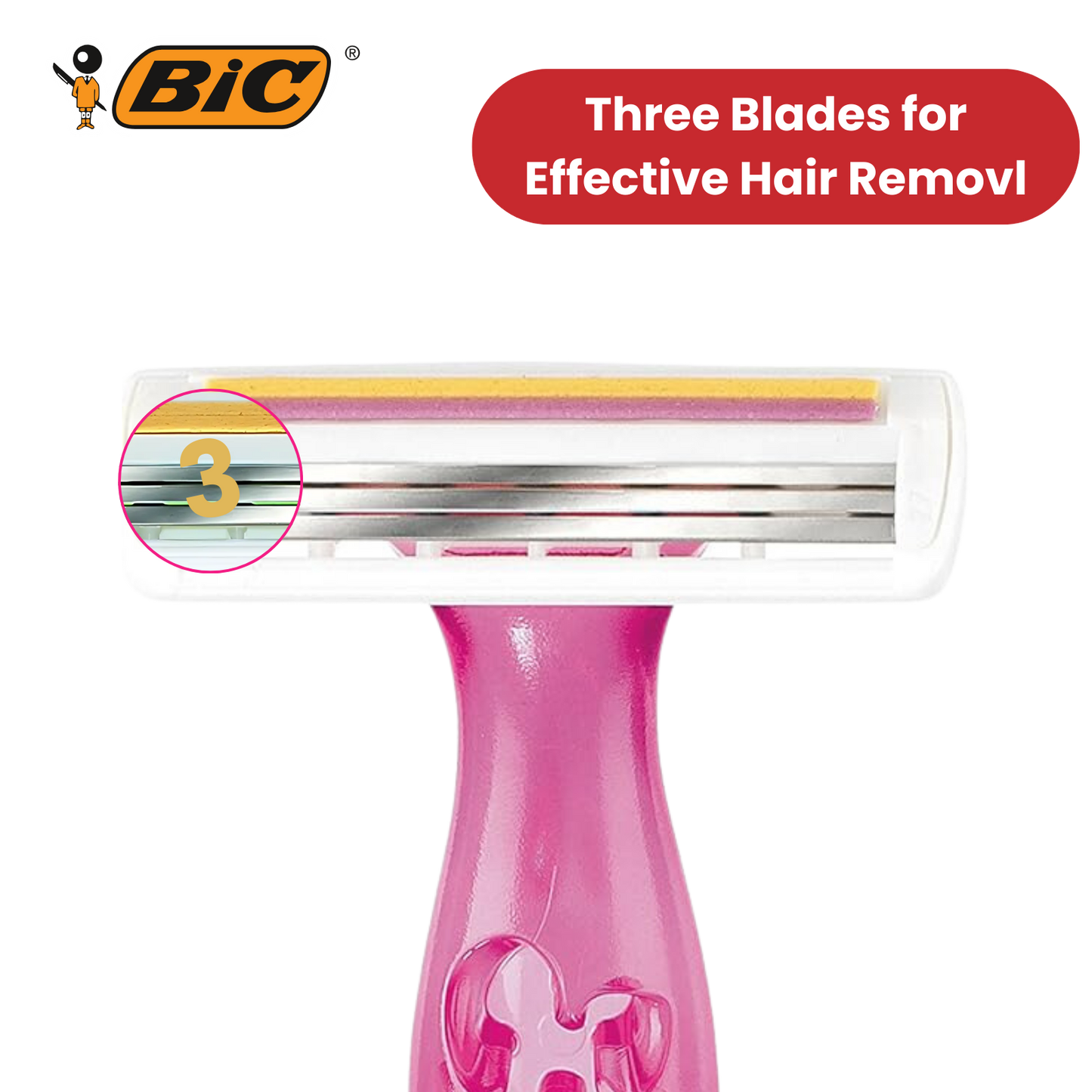 Bic Miss Soleil Shavers 4  - 1 Pack