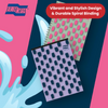 Europa Splash A5 Notepad Wirebound 160 Pages 80gsm FSC Paper Ruled Punched