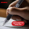 Z Grip Ballpoint - Plastic  0.7mm Medium Point Pen, Multicoloured Retractable Biro, Water Resistant Gel Ink Writing Pens for School Office( Pack of 3)