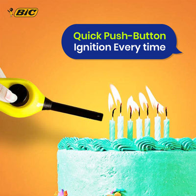 BIC Mega Standard Utility Lighter Design Variation