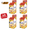BIC CRISTAL MEDIUM BALL POINT PEN RED - BOX OF 50 - 1 to 5 Packs