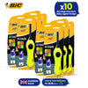 BIC Mega Utility Lighter - Plastic 6cm Wand Cooking Lighter, Push Button Lighters for BBQ