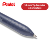 Pentel iZee 4 Colours Retractable Ballpoint Pens, Standard - Single Pen