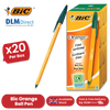 Bic Orange Ball Pen Fine Green PK20 1 to 5 Packs