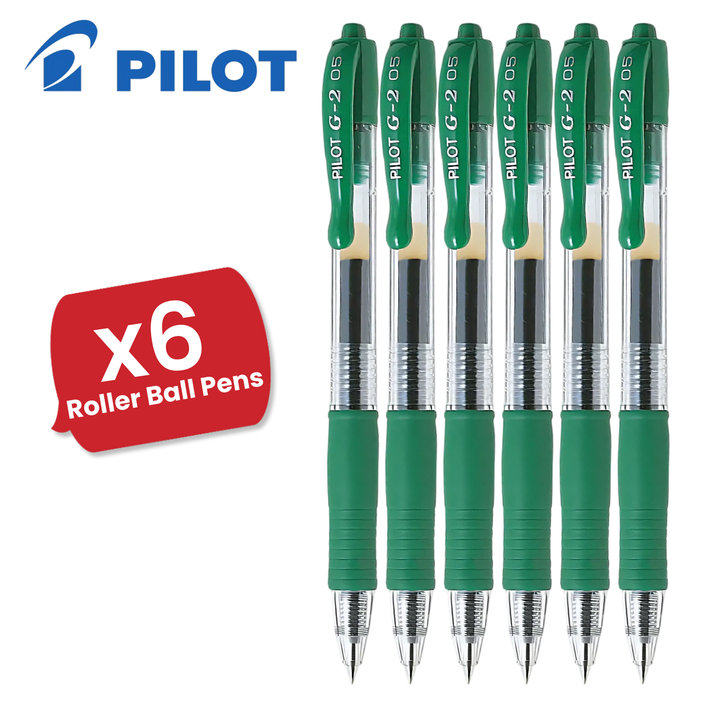 Pilot G2 05 Fine Point Green Single Pen to Multi Pens Office, School & Home Use