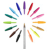 BIC Cristal Original Ballpoint Pens Medium Point (1.0 mm) - Multi Colour, Pouch of 10