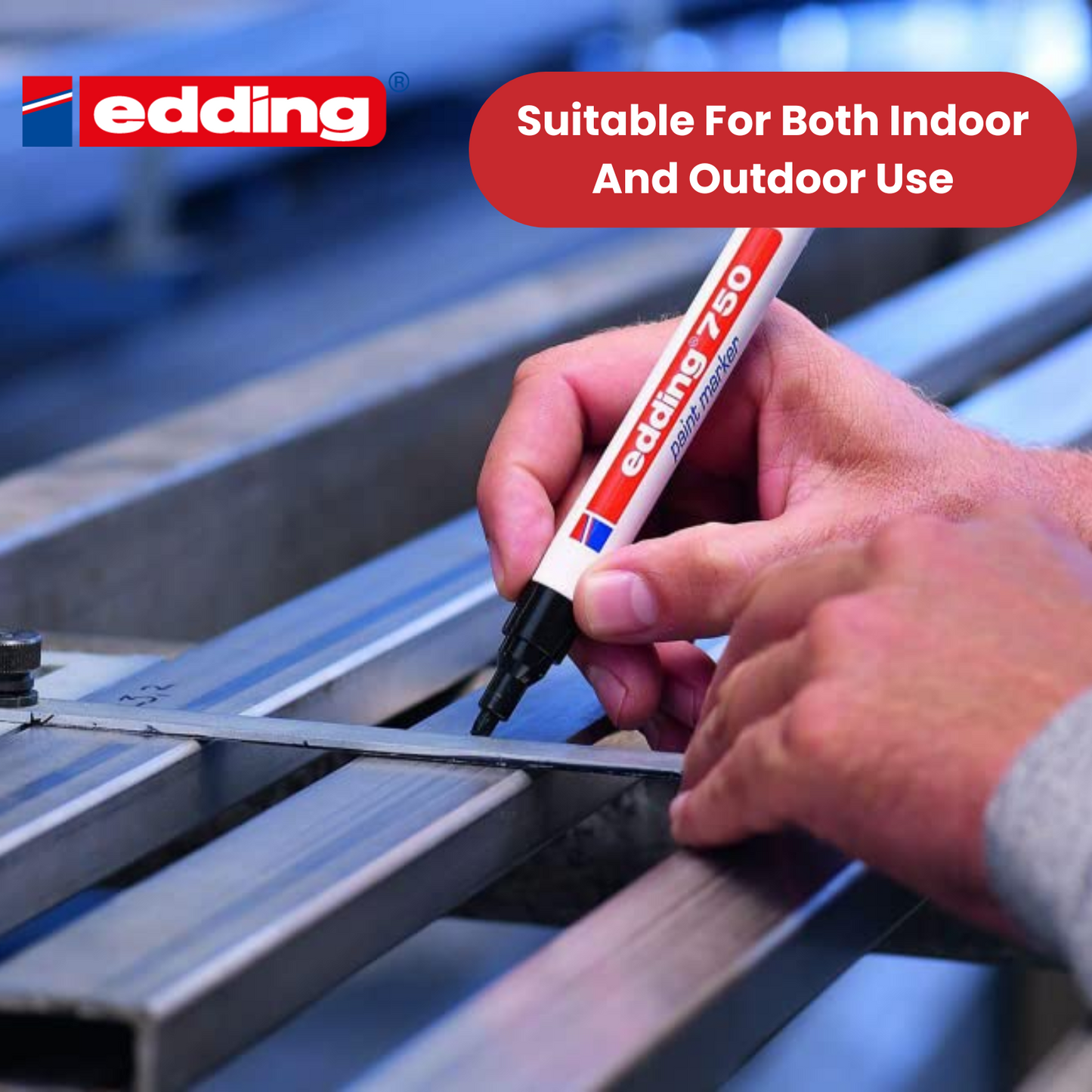 Edding Paintmarker Opaque Blue Single Pen