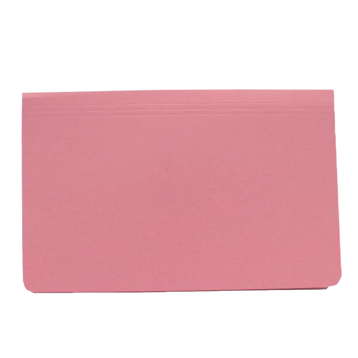 Exacompta Guildhall Pink Full Flap Pocket Wallet - Heavyweight Manilla Document Folder, Pack of 25