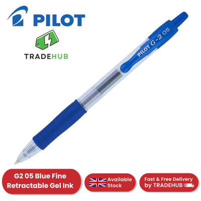 Pilot G2 05 Fine Point Blue Single Pen to Multi Pens for Office, School & Home
