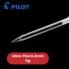 Pilot G Tec C4 Gel Rollerball Pens Microtip Extra Fine 0.4 mm Gel Ink - Black